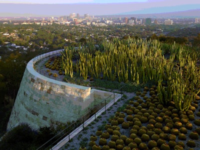 ASLA 2017 Landmark Award. The J. Paul Getty Center by OLIN. Photo: OLIN/Sahar Coston-Hardy