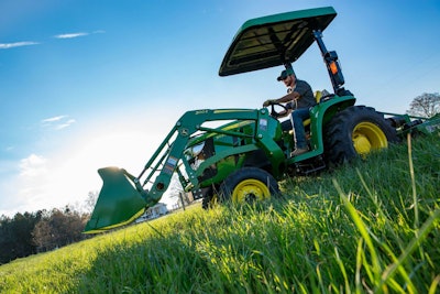 John Deere’s 3E Series compact utility tractor Photo: John Deere