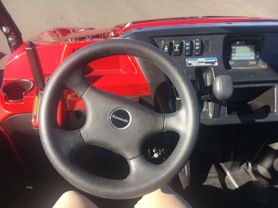 Switching between 2WD and 4WD only takes the push of a button. Photo: Jill Odom