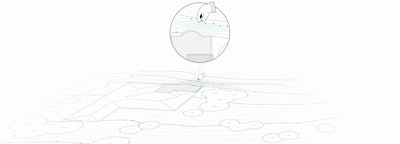 Users can push and pull the site contour lines in 2D. Photo: Vectorworks