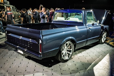 Bed of Vintage Chevy Truck