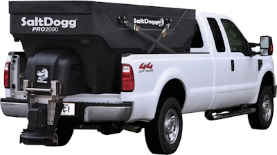 The PRO2000 can hold 2 cubic yards of material. Photo: Buyers Products