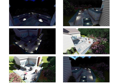 Renderings of the patio Live Green did. Photo: Images courtesy of Live Green Landscapes Associates, LLC.