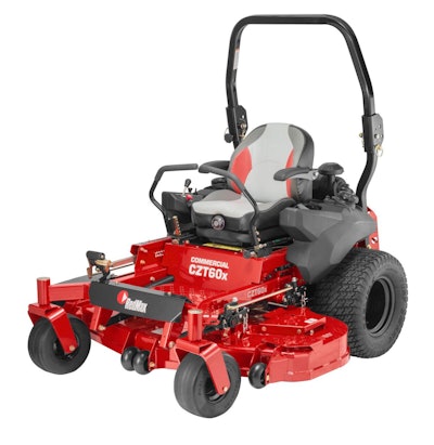 RedMax CZT60x zero turn mower Photo: RedMax