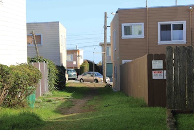 Ridge Lane before the renovation. Photo: The Academy of Art University