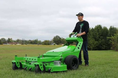 Mean green on sale walk behind mower