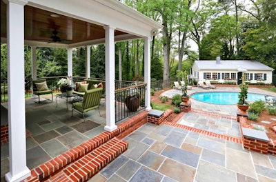 Outdoor living areas continue to be an ever popular feature as clients want to bring the indoors out. Photo: Cartwright Landscaping
