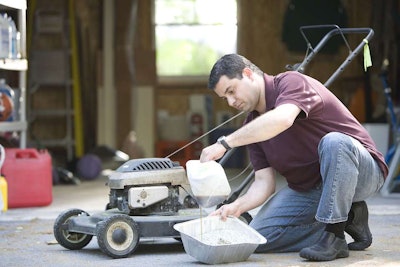 winterizing lawn mower