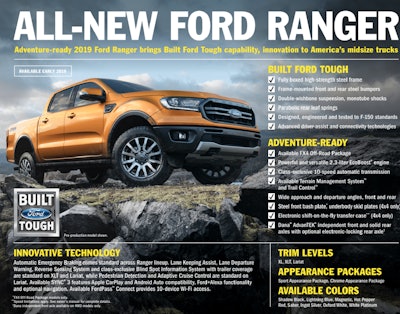 all-new ford ranger details