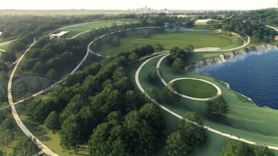 A rendering for Westside Park at Bellwood Quarry. Photo: HGOR