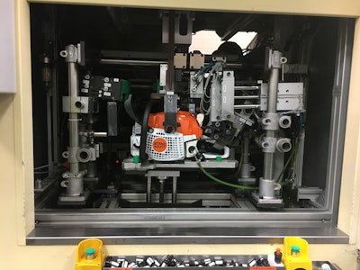 Test cells run units at various rpms before the products are shipped out. Photo: Jill Odom