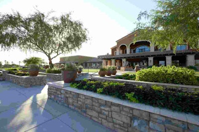 The Arizona Landscape Contractors Association honored BrightView with two maintenance awards for its work at Province, an active adult community in Arizona. Photo: BrightView