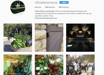 Father Nature uses Instagram to send little “sticky notes” to its customers.