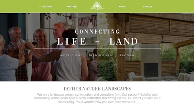 Father Nature had a new website built after it became outdated and was hacked.