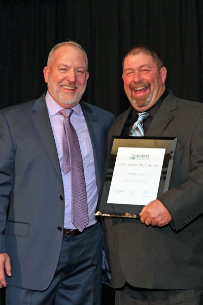 Pictured (left to right): Bob Jones (president, Landscape Construction Division) and Mark Innis (production manager, Georgia Landscape Construction Branch). Photo: Ruppert Landscape