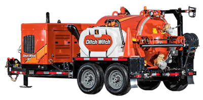 Ditch Witch HX30 vacuum excavator. Photo: Ditch Witch
