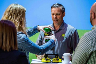 The 30-second oil change system is currently only available in consumer models. Photo: Scott Rokis