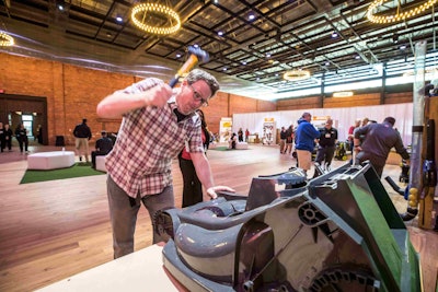 Honda’s NeXite deck can withstand a serious beating. Photo: Scott Rokis