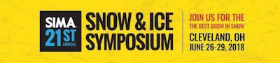 SIMA snow and ice symposium