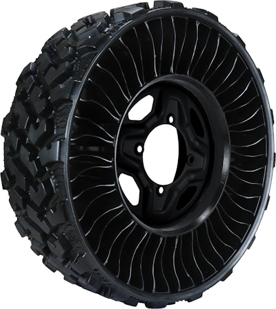 Photo: Michelin Tweel Technologies