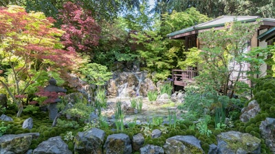 The O-mo-te-na-shi no NIWA – The Hospitality Garden features many traditional Japanese practices. Photo: RHS