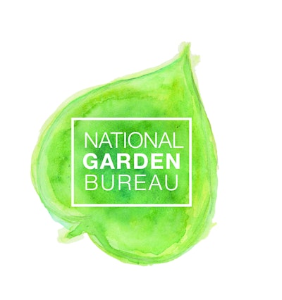 Green Leaf Logo for National Garden Bureau
