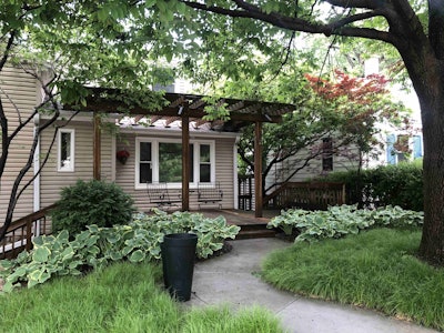 Properties designed by Kinghorn Gardens tend to not look like any other space around them. Photo: Jill Odom