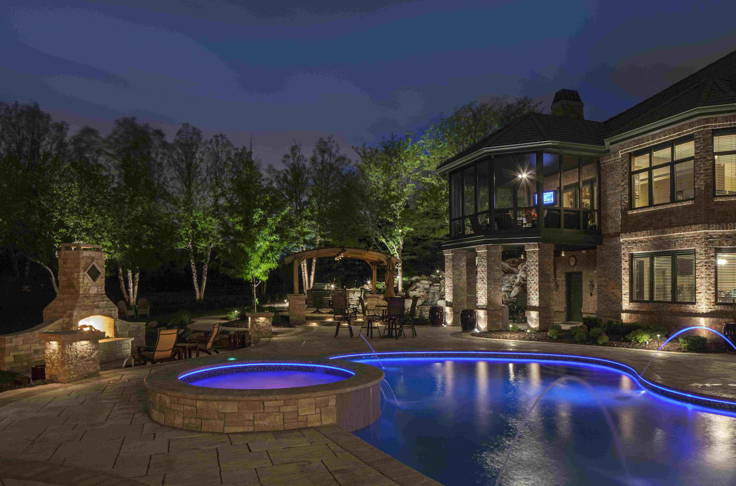 Photo: McKay Landscape Lighting