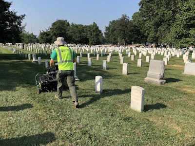 Employees from various Ruppert Landscape branches volunteered at this year’s Renewal & Remembrance. Photo: Jill Odom