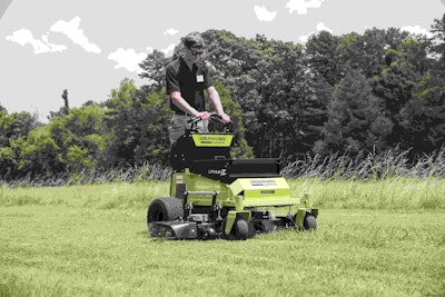 Greenworks offers 1st battery powered ZTR & Stand-On Mowers