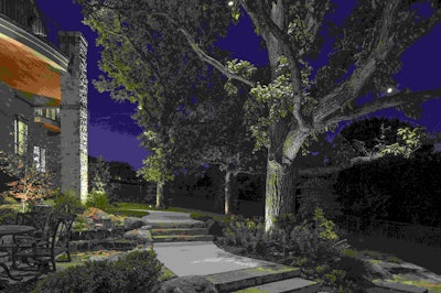Photo: McKay Landscape Lighting
