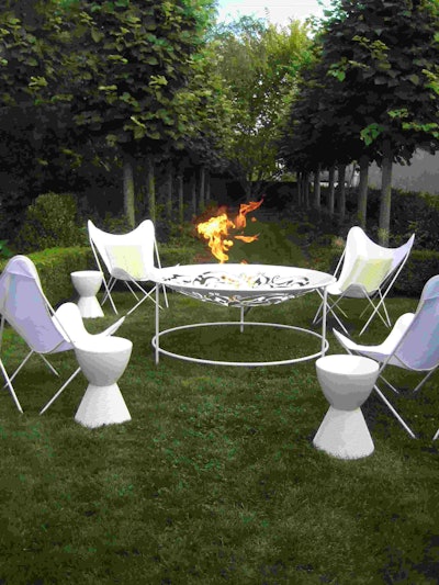 A variation of Colombo’s traditional firebowl. Photo: c/o Elena Colombo