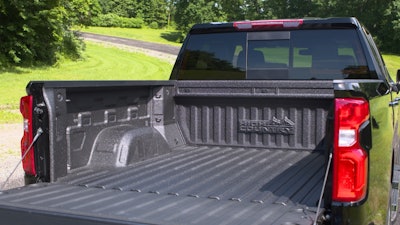 View of Durabed on a Chevy Silverado