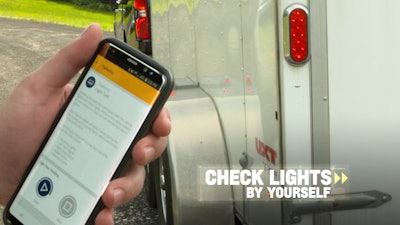The MYChevrolet phone app for smartphones also allows the driver to conduct a trailer light test, which uses an automatic exterior light sequence to confirm that the trailer is properly connected.