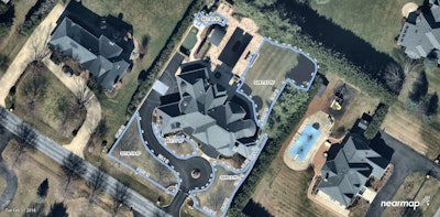 MapBrowser offers measurement tools to help with estimates. Photo: Nearmap