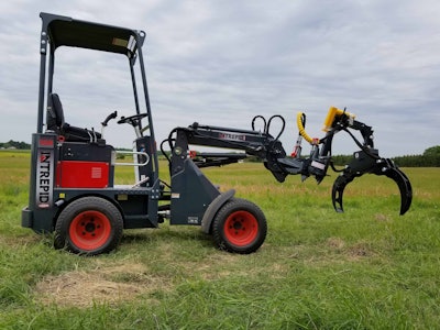 Low cost of ownership makes the Knikmops Elite KM100 series a good fit for landscaping companies. Photo: Knikmops