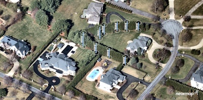 Nearmap offers both top-down and oblique views. Photo: Nearmap