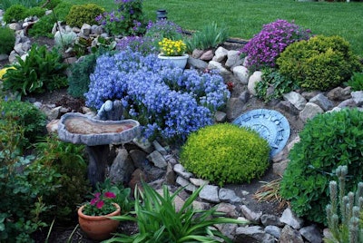 Hillside landscaping