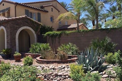 Landscape with southwest desert theme