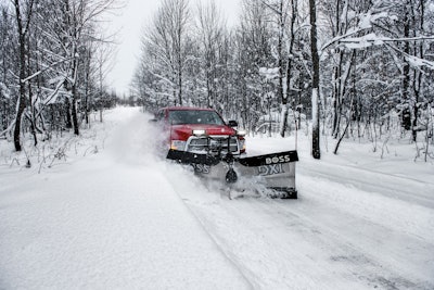 Take care to replace snow removal equipment regularly to ensure worker safety. Photo: Boss Snowplow