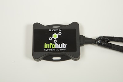 InfoHub’s hardware can work as long as a machine has a spark plug and a battery. Photo: Briggs & Stratton