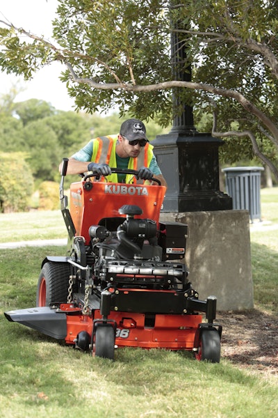 Kubota zero turn new arrivals flip up deck