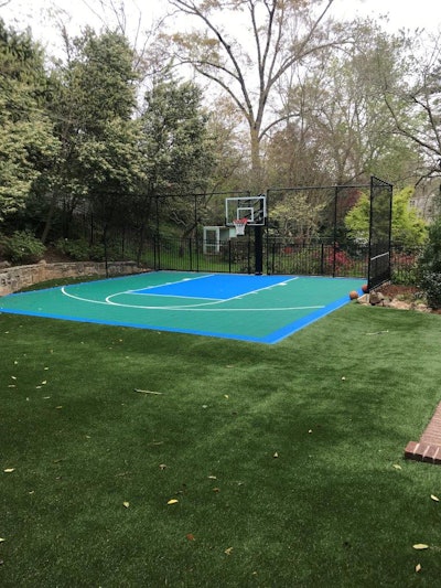 Artificial turf can be used in a wealth of ways. Photo: Bennett Design & Landscape