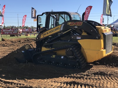 New Holland C245 Super Boom compact track loader Photo: Beth Hyatt