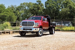 International-red-truck