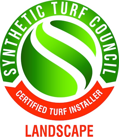 Synthetic Turf Council Certified Turf Installer logo
