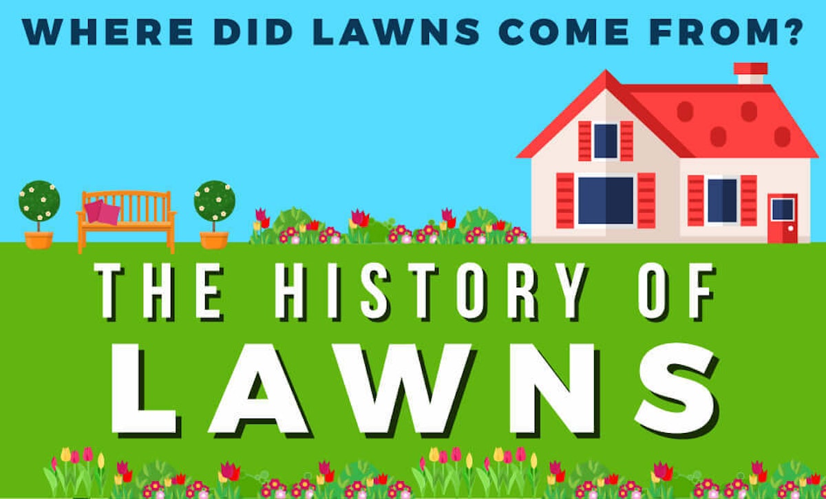 Infographic explores the history of lawns Total Landscape Care