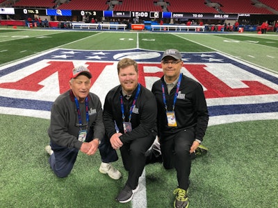Pictured from left to right: George Toma, Wilson Morgan and Boyd Montgomery.