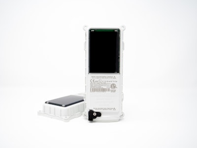 Solar-powered satellite asset trackers from NexTraq are designed for up to 10 years of maintenance-free service. Photo: NexTraq