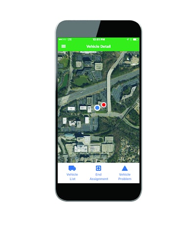 At the office, in the field or out of town, managers can stay on top of what’s going on with the NexTraq View mobile app. Photo: NexTraq